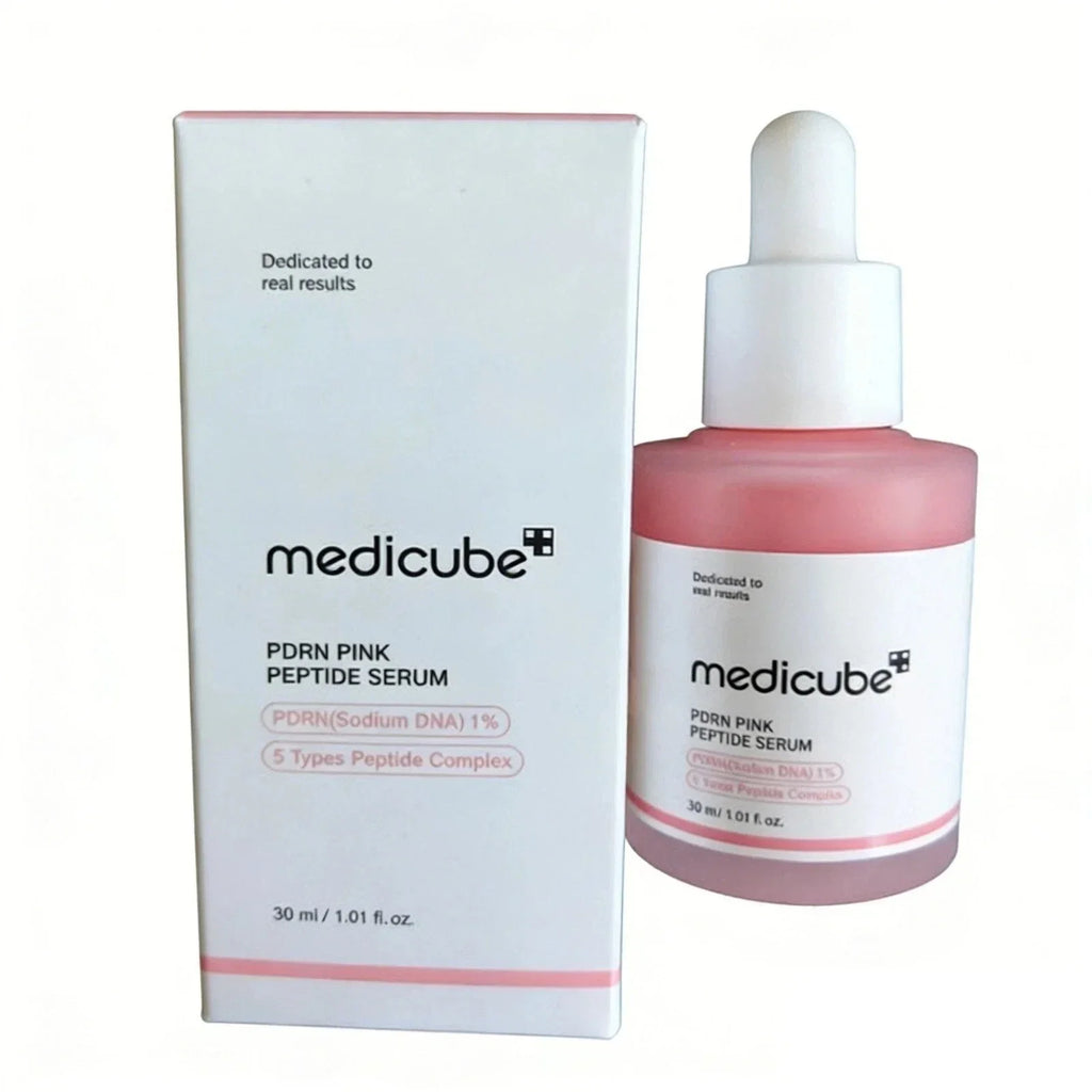 medicube PDRN Pink Peptide Serum 30ml / 1.01 oz– SALMON DNA For Anti-Aging Care